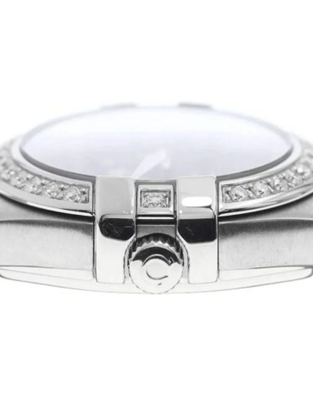 OMEGA Constellation Blush 123.15.24.60.01.001 Diamond Bezel Quartz Ladies_965286